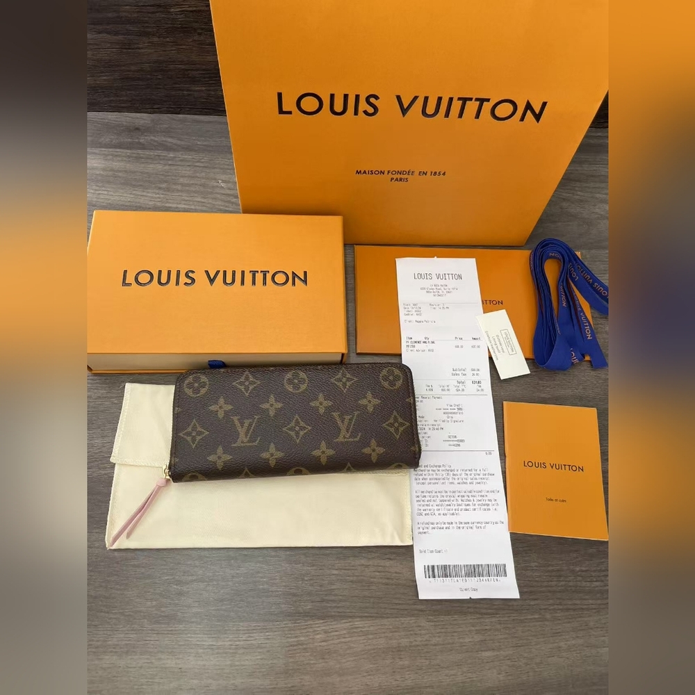 Louis Vuitton Clémence Wallet Rose Ballerine